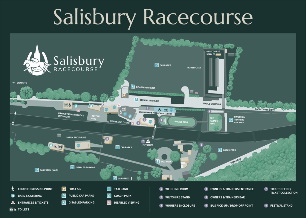 Getting Here & Maps Salisbury Racecourse